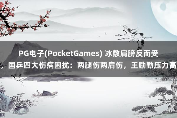 PG电子(PocketGames) 冰敷肩膀反而受伤，国乒四大伤病困扰：两腿伤两肩伤，王励勤压力高大