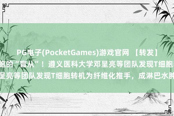 PG电子(PocketGames)游戏官网 【转发】Nat Communi | 免疫细胞的“盲从”！遵义医科大学邓呈亮等团队发现T细胞转机为纤维化推手，成淋巴水肿养息新靶标